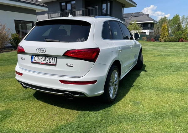 Audi Q5 cena 82500 przebieg: 128000, rok produkcji 2017 z Opole małe 211